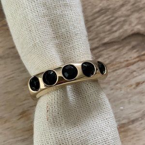 Dyrberg/Kern Galliette Swarovski crystal ring Size 7